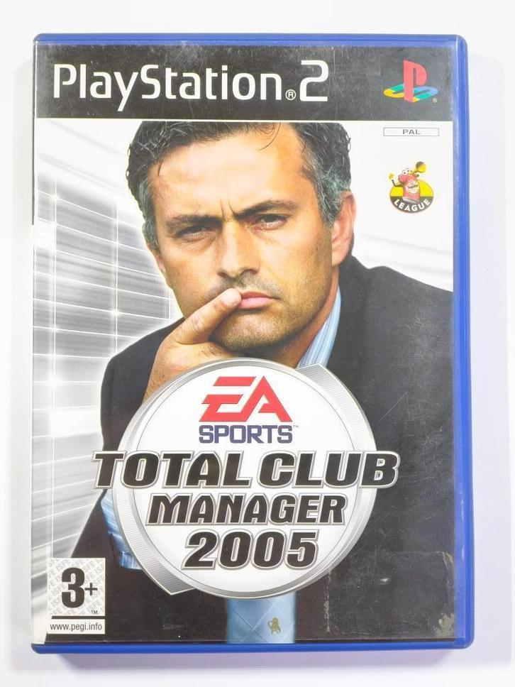 Total Club Manager 2005 - PlayStation 2 - PAL - Compleet, Spelcomputers en Games, Games | Sony PlayStation 2, Zo goed als nieuw