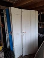 Hard houten deuren, Doe-het-zelf en Verbouw, Deuren en Horren, Ophalen, Gebruikt, Binnendeur, 200 tot 215 cm