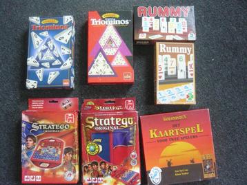 reisspellen ; rummikub etc. beschikbaar voor biedingen