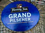 Hertog Jan lichtbak schaal, Verzamelen, Biermerken, Verzenden, Zo goed als nieuw, Reclamebord, Plaat of Schild, Hertog Jan