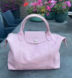 Leren handtas van Longchamp, Ophalen of Verzenden, Zo goed als nieuw, Roze, Handtas