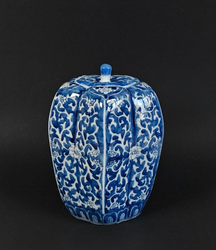 Vintage Chinese gemberpot. Kalebas vorm. Porselein, Antiek en Kunst, Antiek | Vazen, Ophalen of Verzenden