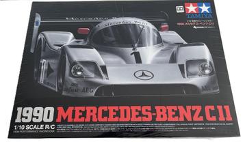 Tamiya 47484 1/10 R/C 1990 Mercedes-Benz C 11 rc auto beschikbaar voor biedingen
