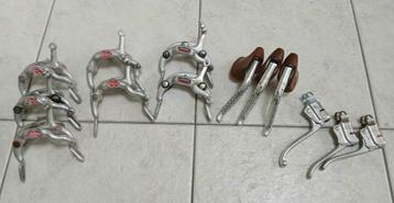 Oldtimer / Vintage remhoeven + levers Weinmann / Altenburger beschikbaar voor biedingen