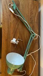 Groene Bureaulamp, Huis en Inrichting, Lampen | Tafellampen, Ophalen, Zo goed als nieuw, Metaal, Minder dan 50 cm