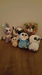 6x TY knuffels, Kinderen en Baby's, Speelgoed | Knuffels en Pluche, Ophalen of Verzenden, Zo goed als nieuw, Overige typen