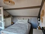Ikea Björksnas bed 140x200 - Nieuwstaat!, Huis en Inrichting, Ophalen, Beige, Scandinavisch, 140 cm