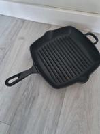Gril pan gietijzer Royal van Kempen & Begeer, Ophalen of Verzenden, Zo goed als nieuw, Gietijzer, Koekenpan of Braadpan