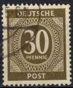 Duitsland A.A.S. 1946 - Yvert 18 - Deutsche Post (ST), Postzegels en Munten, Postzegels | Europa | Duitsland, Ophalen, BRD, Gestempeld