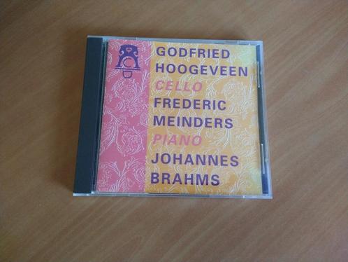 CD Johannes Brahms - Godfried Hoogeveen, Cd's en Dvd's, Cd's | Klassiek, Zo goed als nieuw, Overige typen, Romantiek, Ophalen of Verzenden