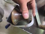 Messing lier, Ophalen of Verzenden, Gebruikt, Lijn of Blok
