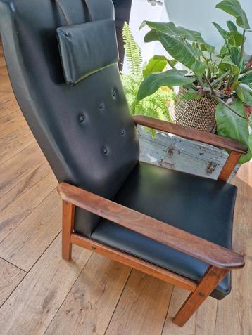 vintage easy chair/retro design fauteuil Made in Sweden beschikbaar voor biedingen