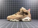 Jordan 6 Retro | Travis Scott Khaki, Bruin, Nike, Nieuw, Ophalen of Verzenden