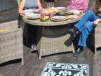 Ronde tuintafel, Tuin en Terras, Tuintafels, Ophalen, Gebruikt, Rond, Wicker