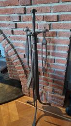 Antieke Haardset - Jaren 30 Design, Gebruikt, Overige soorten, Ophalen of Verzenden, Vrijstaand