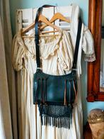 Vintage leren heren jacht tas van Maison binet handgemaakt, Ophalen of Verzenden, Nieuw, Maison binet