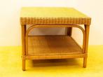 Rieten salontafel 30578, Ophalen of Verzenden, Gebruikt