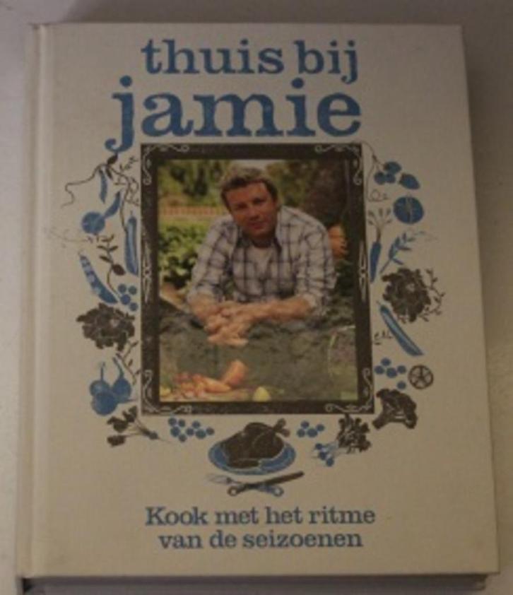 Thuis bij Jamie  133206, Boeken, Kookboeken, Zo goed als nieuw, Ophalen of Verzenden