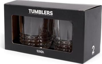 SENZA Tumbler Glazen -15x set van 2 - beschikbaar voor biedingen