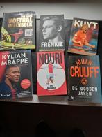 Voetbalboeken Collectie: Cruijff, Kuyt, Mbappe, Nouri, Ophalen of Verzenden