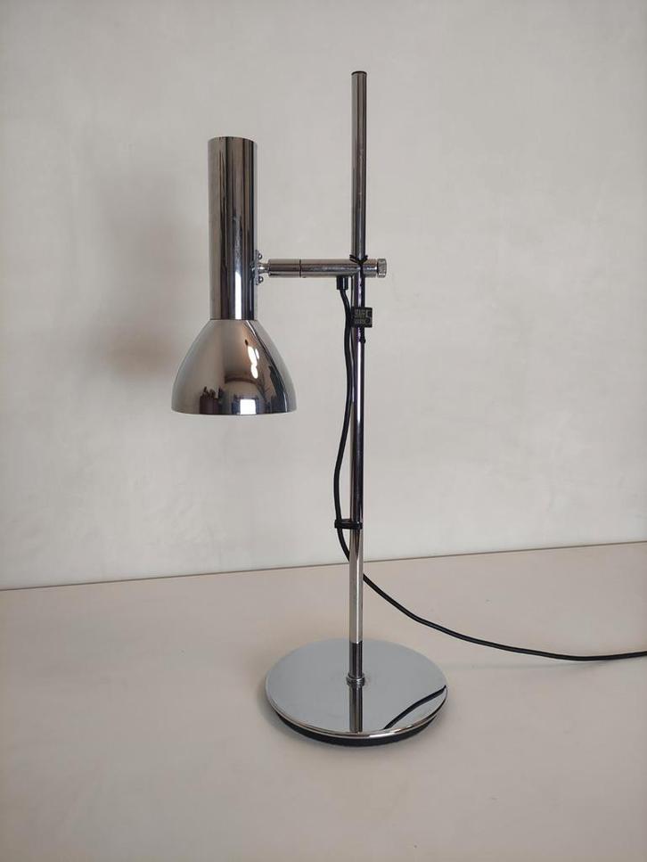 Staff Leuchten Design Lamp verstelbaar , vintage, Huis en Inrichting, Lampen | Tafellampen, Gebruikt, 50 tot 75 cm, Metaal, Ophalen of Verzenden