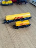 Fleischmann & Lima - Shell Wagons, Hobby en Vrije tijd, Modeltreinen | H0, Gebruikt, Gelijkstroom, Fleischmann, Wagon
