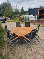 8 delige Hartman Da Vinci X Triangular tuinset, Ophalen, Gebruikt, Hocker
