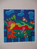 Maartje Wijngaarden zeefdruk Geluk (II). Nieuw in lijst, Antiek en Kunst, Kunst | Litho's en Zeefdrukken, Ophalen of Verzenden