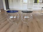 Bed side tables x2 / sofa side tables x2, Huis en Inrichting, Ophalen, Kunststof, Gebruikt, Minder dan 50 cm