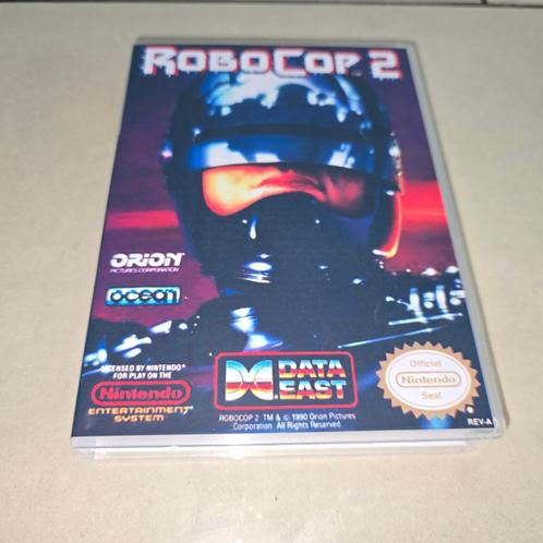 RoboCop 2 NES Game Case, Spelcomputers en Games, Games | Nintendo NES, Zo goed als nieuw, Verzenden