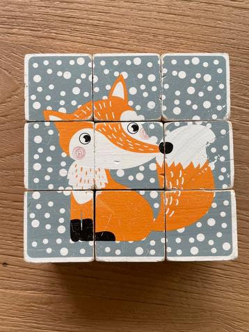 Houten blokken puzzel beschikbaar voor biedingen