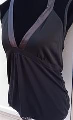 top,maat M, 38/40,Mexx,zwart,halter,topje,crop,festival,merk, Kleding | Dames, Tops, Maat 38/40 (M), Mexx, Verzenden, Zwart