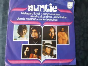 Auntie unieke Vinyl Single met bekende artiesten uit 1972