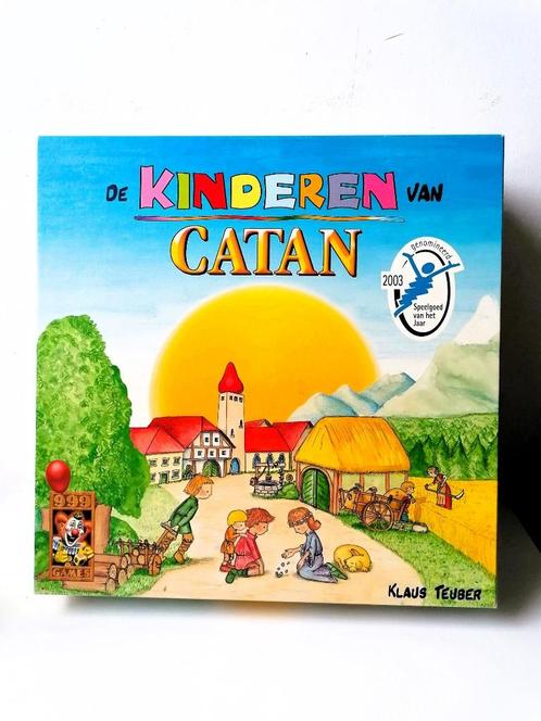 Kolonisten van Catan junior-versie; De Kinderen van CATAN, Hobby en Vrije tijd, Gezelschapsspellen | Bordspellen, Zo goed als nieuw