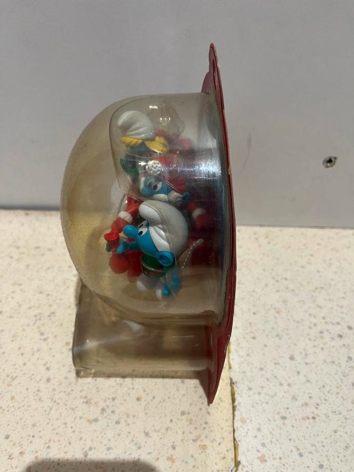 Smurfen Kerstbal - Uniek Verzamelobject!, Verzamelen, Smurfen, Zo goed als nieuw, Overige typen, Verschillende Smurfen, Ophalen