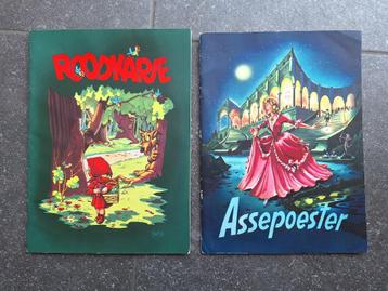 Roodkapje en Assepoester boeken beschikbaar voor biedingen