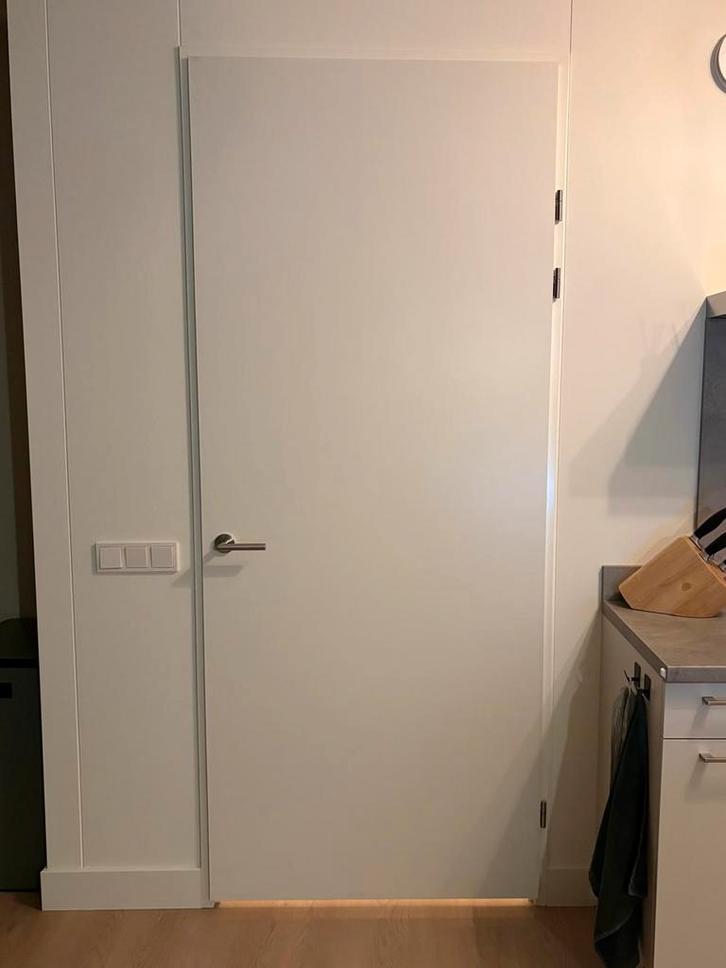 Opdekdeur rechts 231,5 x 93, Doe-het-zelf en Verbouw, Deuren en Horren, Nieuw, Binnendeur, 215 cm of meer, 80 tot 100 cm, Hout