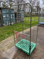 5 nette rolcontainers, Doe-het-zelf en Verbouw, Transportwagens, 100 liter of meer, Ophalen, Gebruikt, Transportkar