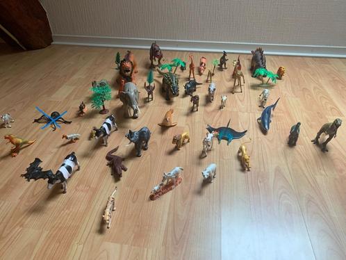Dieren & Bomen (ruim 40 stuks), Kinderen en Baby's, Speelgoed | Actiefiguren, Zo goed als nieuw, Ophalen of Verzenden