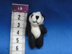 zacht panda beertje 4,5 cm knuffelbeertje poppenhuis 1:12, Verzamelen, Poppenhuizen en Toebehoren, Nieuw, Poppenhuis, Ophalen of Verzenden