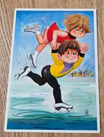 Kunstschaatsen - Will Berg, Verzamelen, Ansichtkaarten | Themakaarten, Verzenden, 1960 tot 1980, Ongelopen, Kinderen