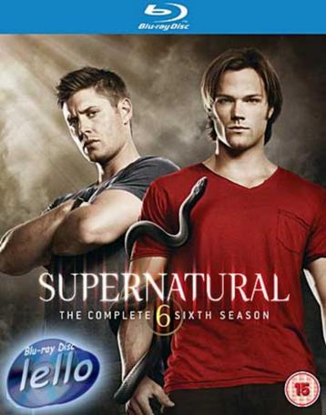Blu-ray: Supernatural, Seizoen 6 (2010-11), 4-disc KCinSC UK beschikbaar voor biedingen