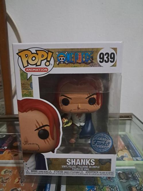 Funko Pop Shanks One Piece #939, Verzamelen, Poppetjes en Figuurtjes, Zo goed als nieuw, Ophalen of Verzenden