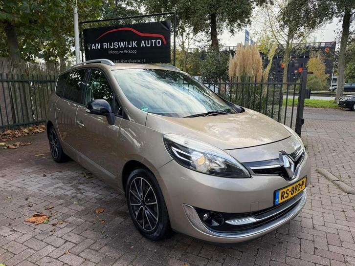 Renault Grand Scénic 1.2 TCe Bose 7Pers Clima Nav Leder Tre, Auto's, Renault, Bedrijf, Te koop, Grand Scenic, ABS, Airbags, Airconditioning