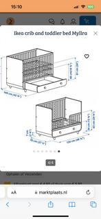 Ikea Myllra Ledikant, Ophalen, Zo goed als nieuw, Ledikant