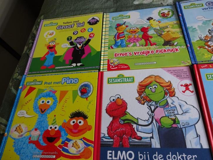 Sesamstraat boeken  [ Dutchbook] 23 stuks], Boeken, Kinderboeken | Kleuters, Gelezen, Fictie algemeen, Ophalen of Verzenden