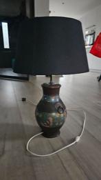 Antieke unieke cloisonne lamp vaas, Antiek en Kunst, Ophalen of Verzenden