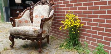 Barok fauteuil beschikbaar voor biedingen