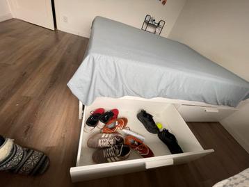 IKEA Brimnes Bedframe 160x200 met Opbergruimte - afbeelding 5