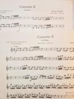 Vivaldi Concerto II - Fluit & Piano - Nieuwstaat, Muziek en Instrumenten, Bladmuziek, Klassiek, Dwarsfluit of Piccolo, Ophalen of Verzenden